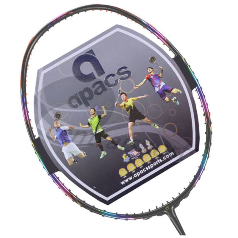 Apacs Stardom 800 Badminton Racket (Strung) Black 4UG4