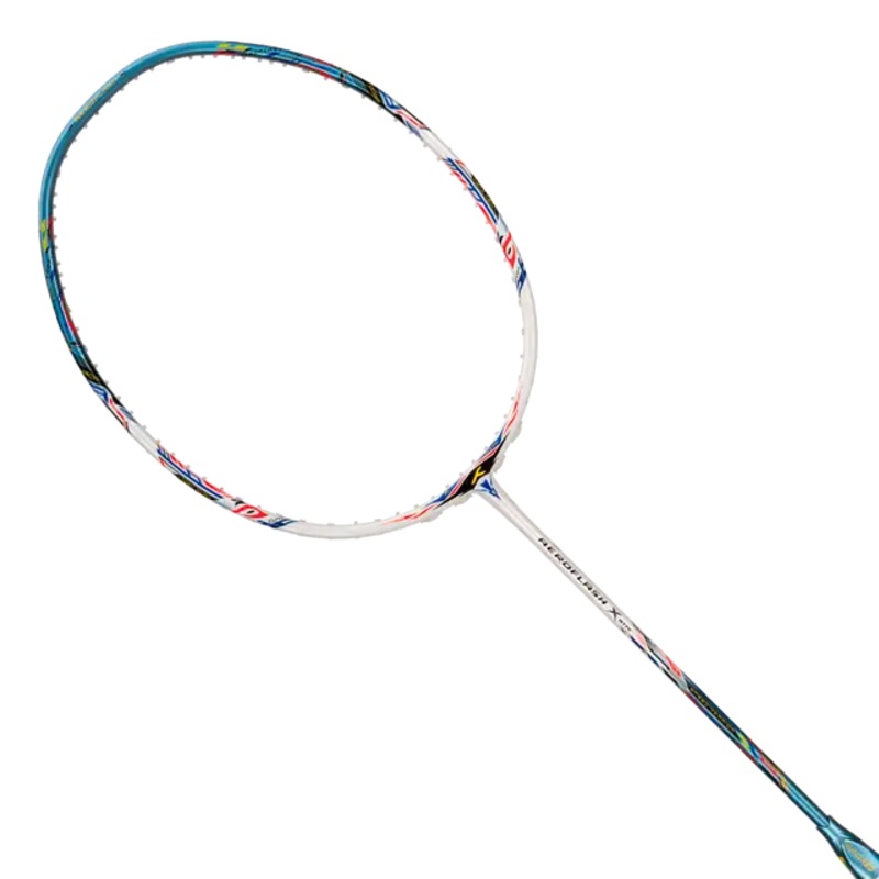 Hundred Aeroflash X Attack 4U Badminton Racket – White/Blue/Black White/Blue/Black 4U6