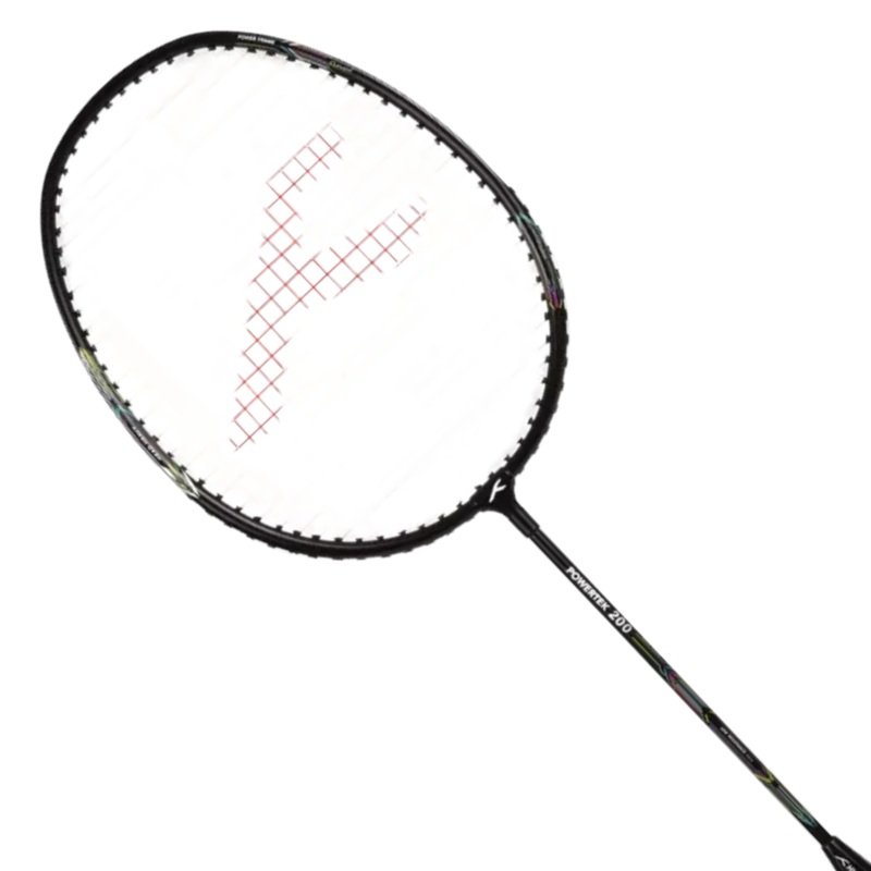 Hundred Powertek 200 2U Badminton Racket – Black Black 2U6
