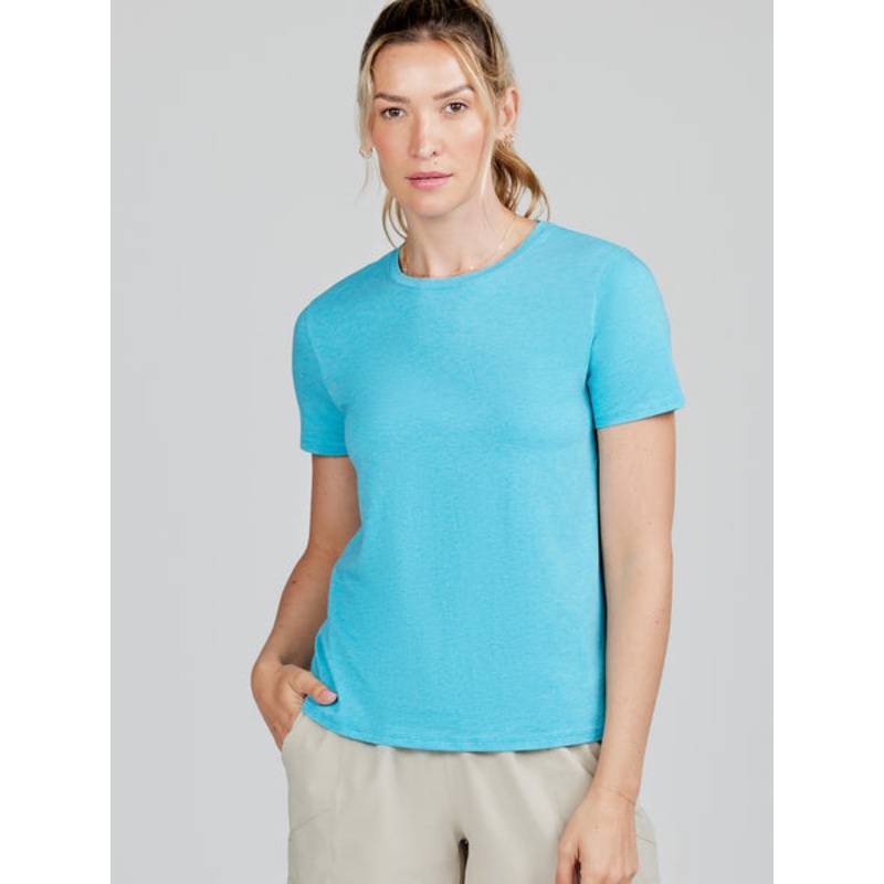 Tasc Women’s All Day T-Shirt Serene Heather XSmall