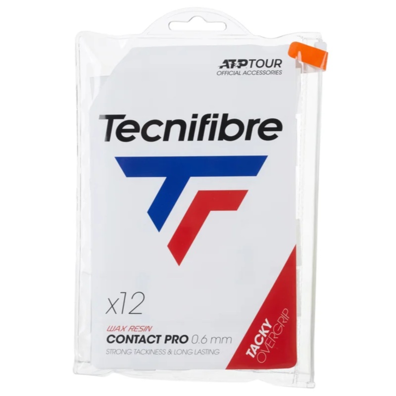 Tecnifibre ATP Pro Contact Overgrip 12 pack (White)