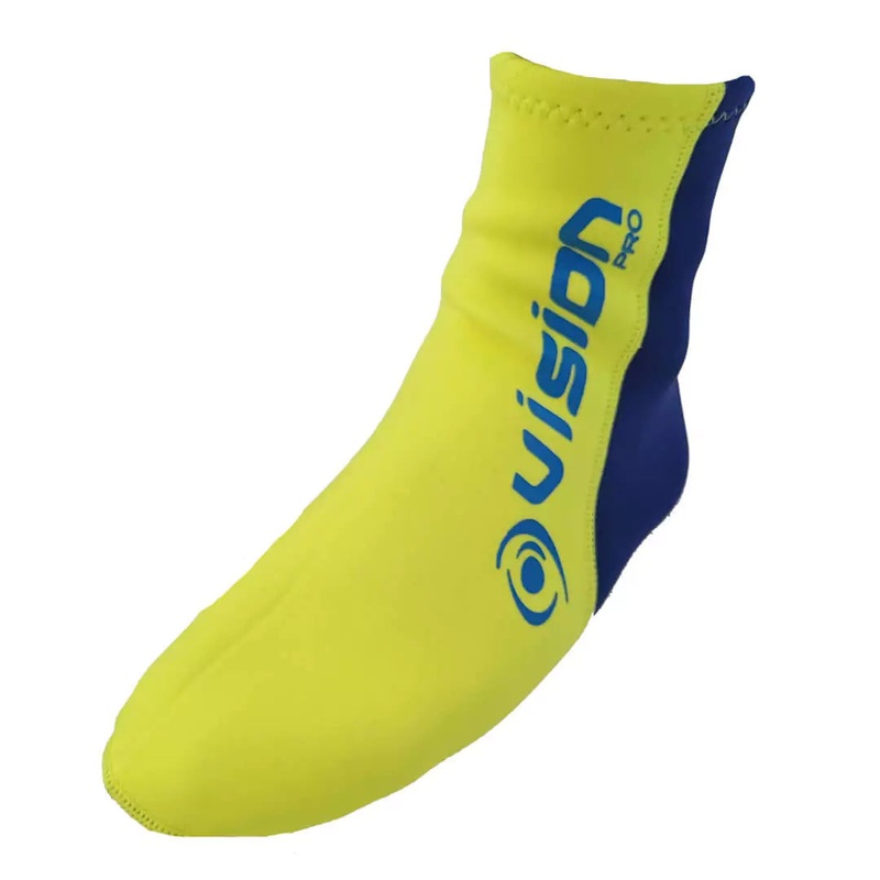 Vision Yellow & Blue Neoprene Sand Socks