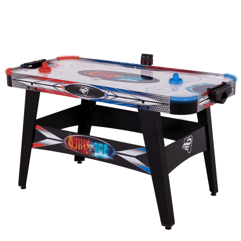 Fire n Ice LED Light-Up 54″ Air Hockey Table