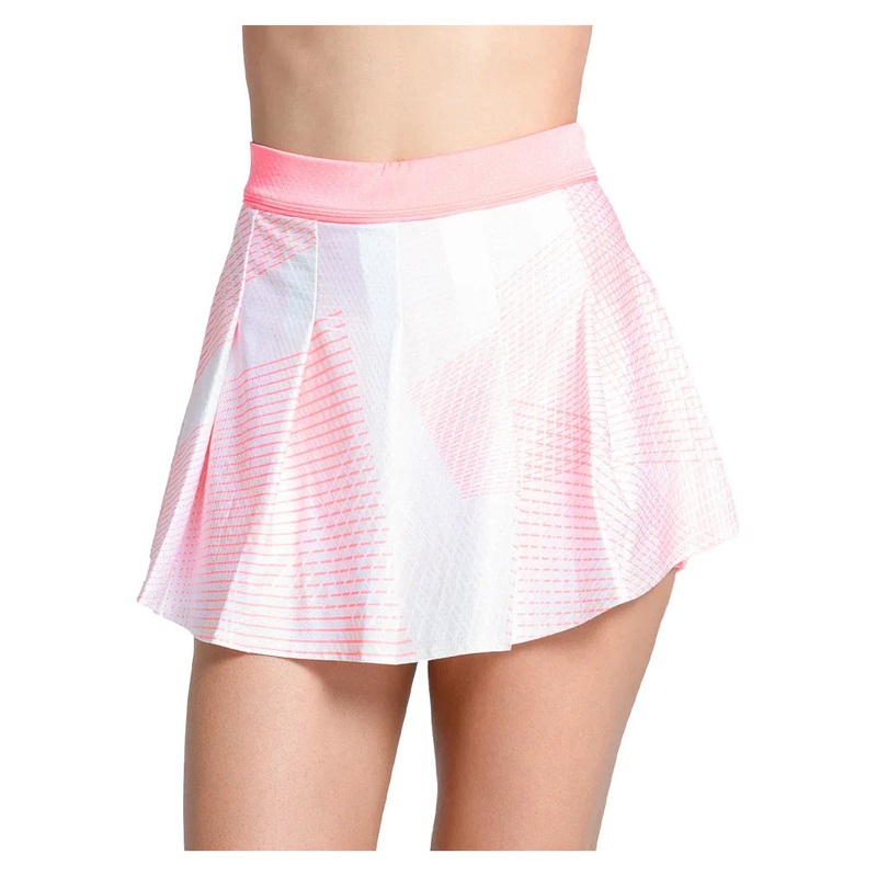 Women`s Spin Around Pleat 13.5 Inch Tennis Skort Flamingo