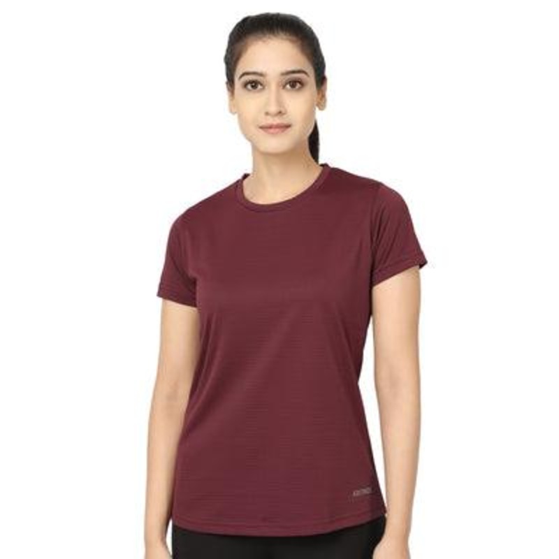 Kronos DRI-FIT Crew Neck Tee | Women’s | Majestic Red | KIBI Sports M