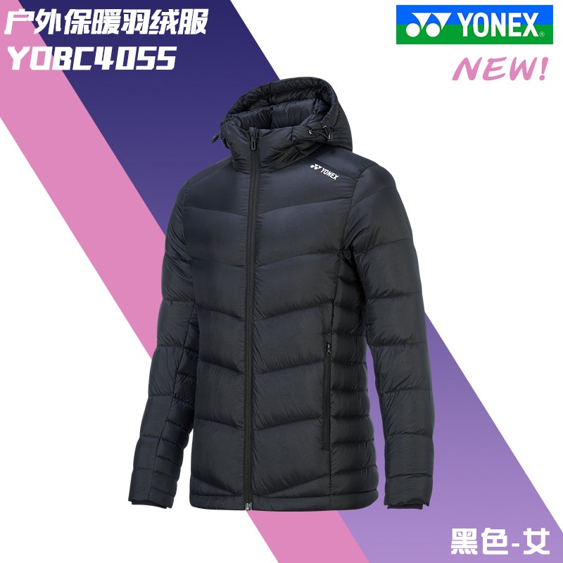YONEX Women’s Down Jacket YOBC4055CR Black(007) M