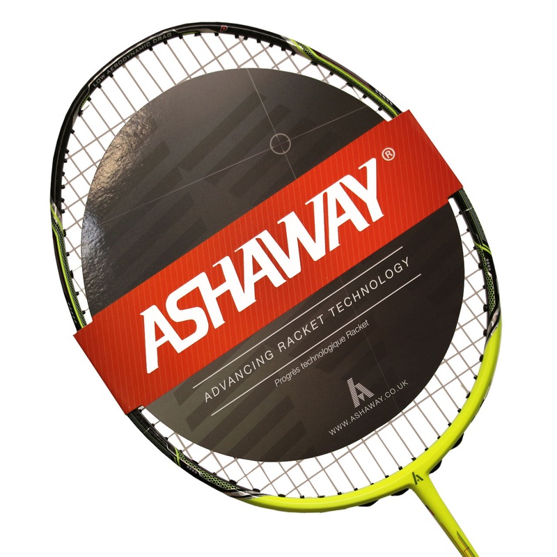 Ashaway Phantom X-Speed II Badminton Racket (Strung) – Lime Yellow 4UG2
