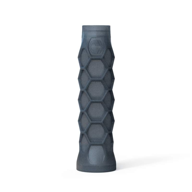 Hesacore Carbon Grip – 5.25 Inches Long – Stiff Feel – Charcoal