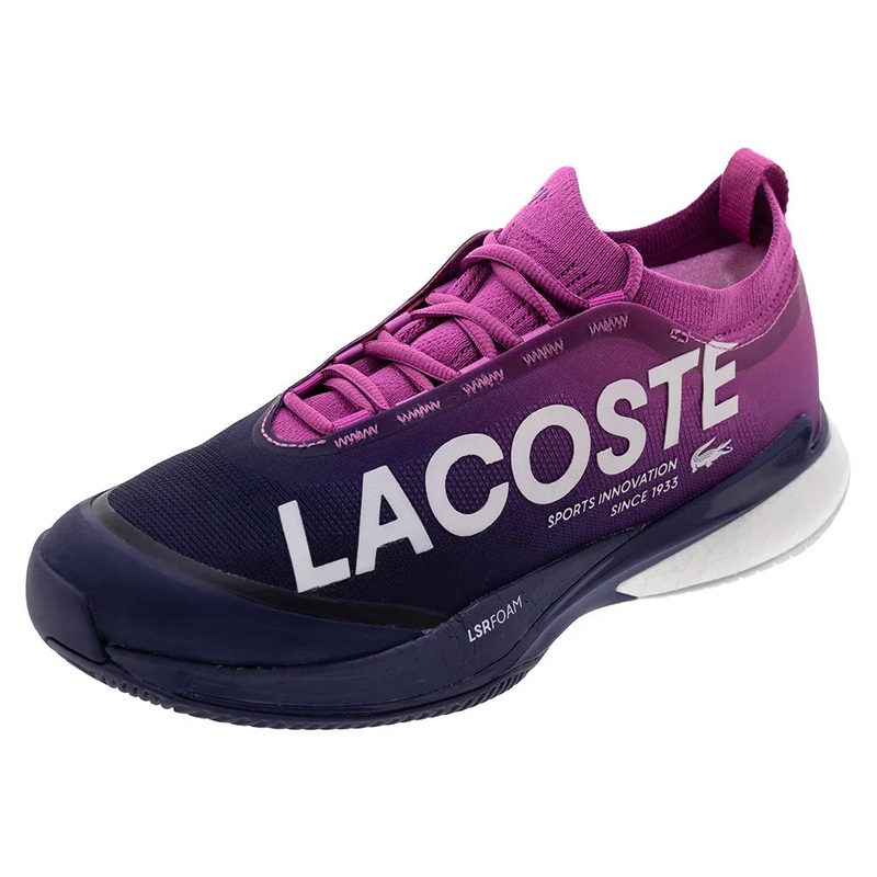Men`s AG-LT25 Lite Tennis Shoes Pink and Dark Blue