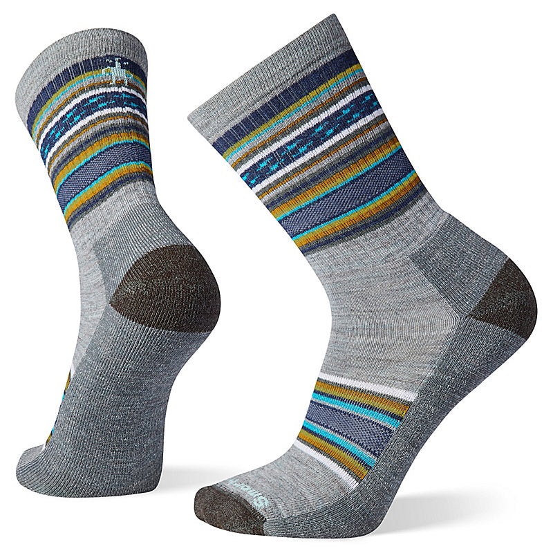 Smartwool Womens Regarita Crews Socks Large Lunar Gray-E47