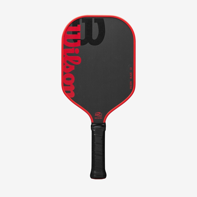 Wilson Blaze 13mm Pickleball Paddle Black/Red