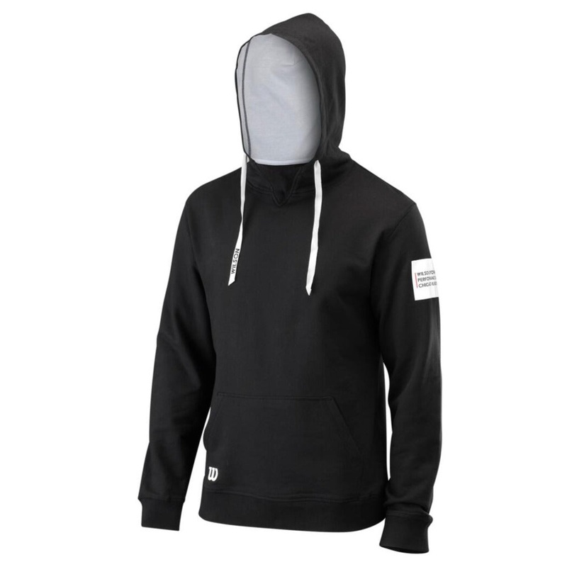 Wilson Men’s Since 1914 Pull-Over Hoodie (Black)