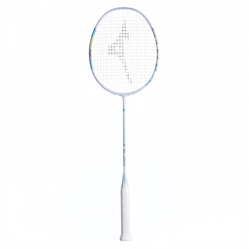 MIZUNO ALTIUS 22 SOLEAR LT (White/Light Blue) 5U/G6 Badminton Racquet  Unstrung & Free Grip 5U (Avg. 78g) G6