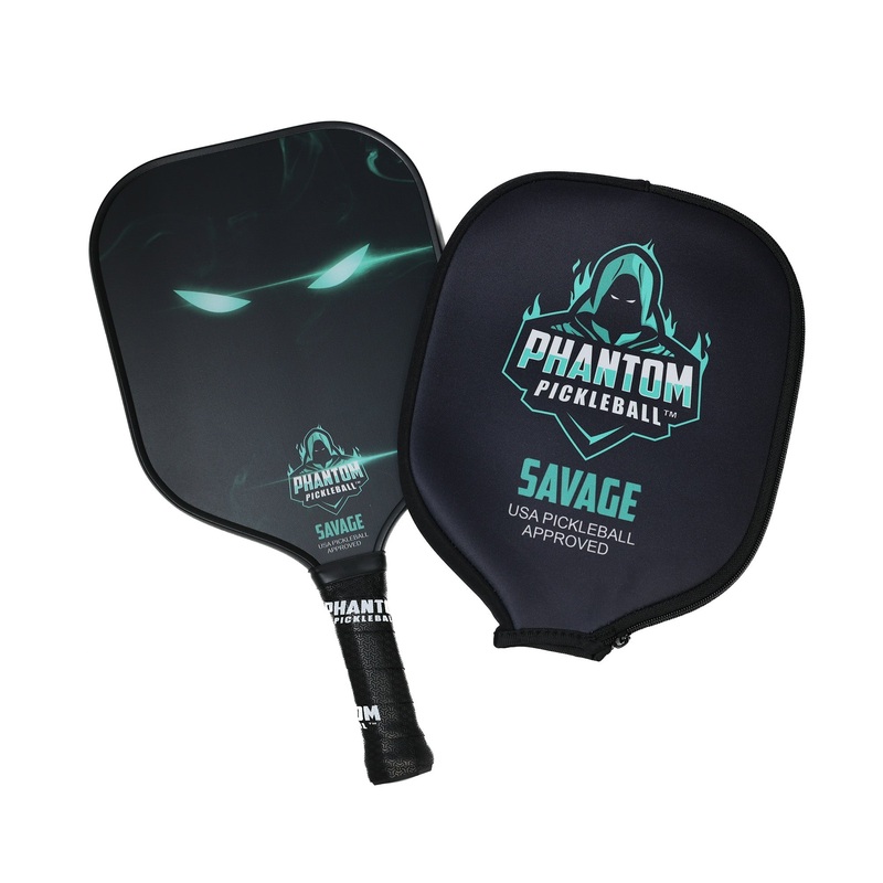 Phantom Pickleball Paddle Savage 13mm & Cover