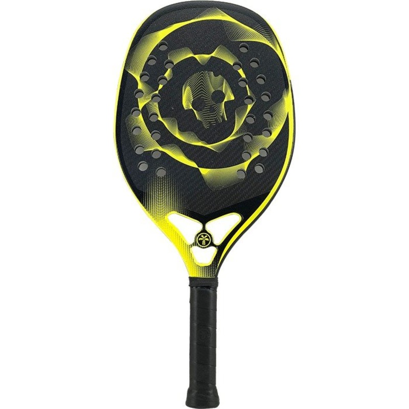 Turquoise BLACK DEATH 10.3 2022 YELLOW Professional Beach Tennis Paddle