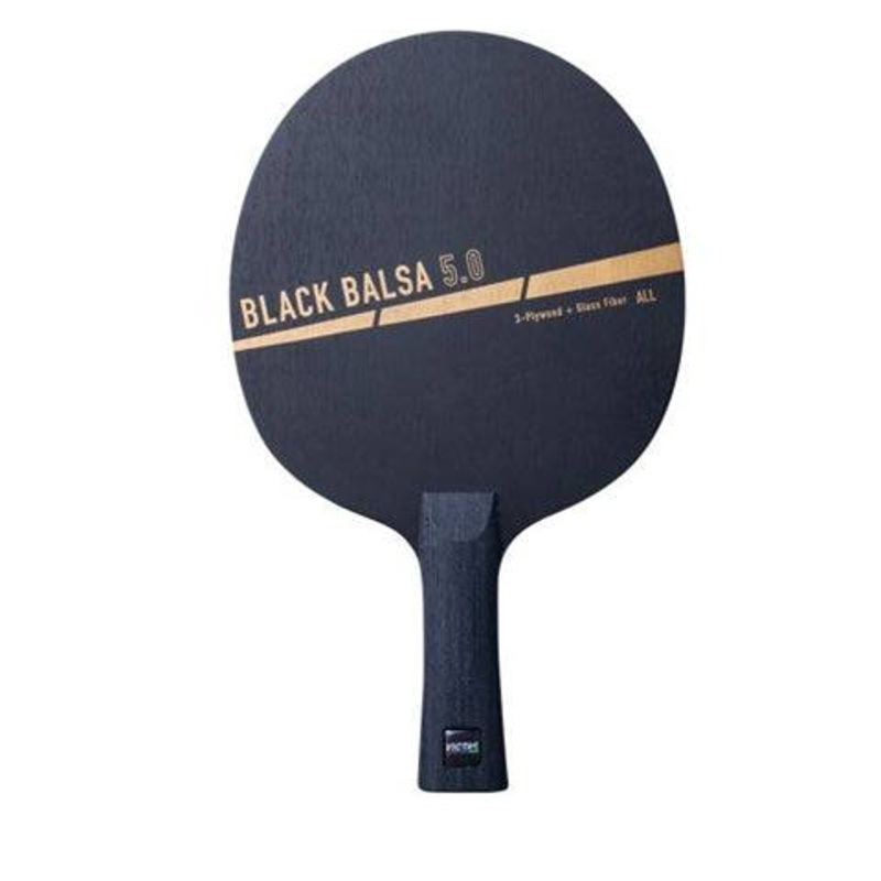 Victas Black Balsa Offensive 5.0 Flared – Offensive Table Tennis Blade