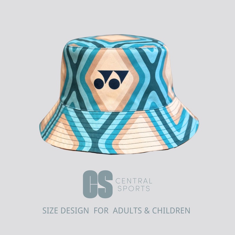 Yonex Diamond Unisex Reversible Bucket Hat Jade/Ivory S