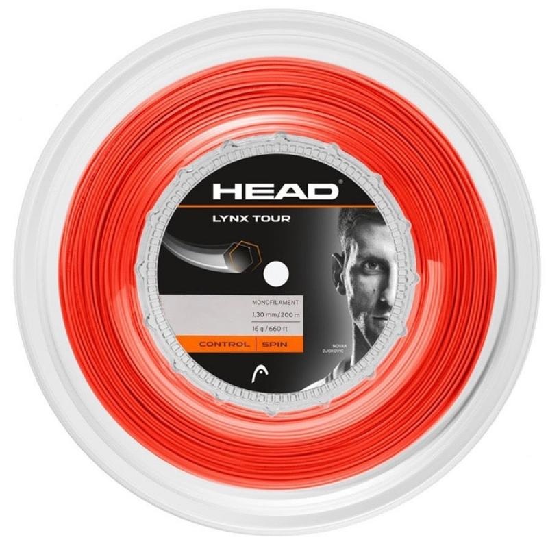 Bobina Cordaje 200m Head Lynx Tour 1,30mm Naranja