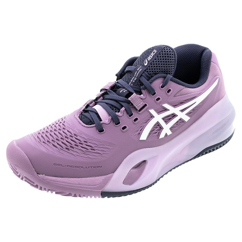 Women`s GEL-Resolution X Clay Tennis Shoes Ube and White