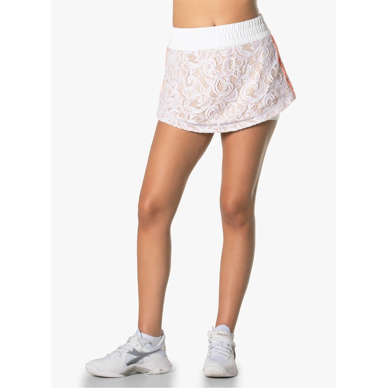 Women’s Lucky in Love High Waist Lacing Around Skirt Small