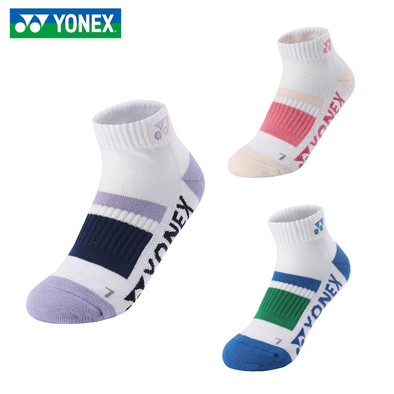 Yonex Women’s Sport Socks 245204BCR White/Blue (207)