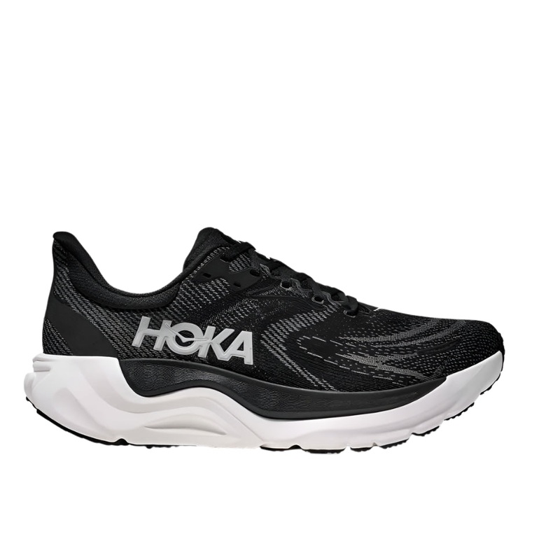 Hoka Men’s Arahi 8 Black/White-BWHT 8 Medium-D
