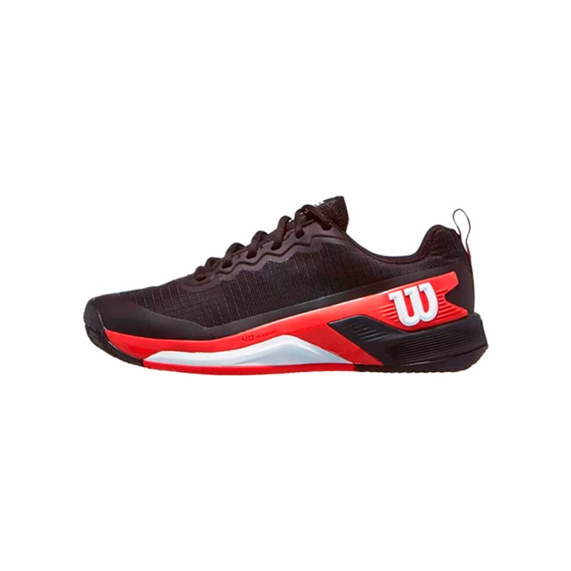 Wilson Rush Pro 4.5 Clay Black/Infrared/White 2025 Padel Shoes