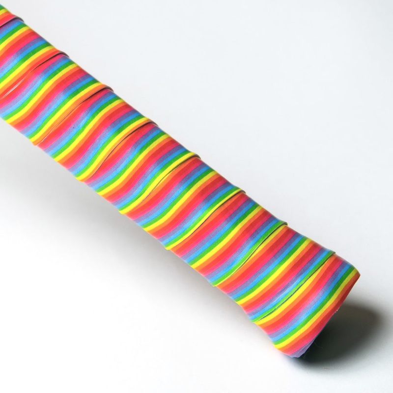 Aixo Rainbow Stripe Tacky Overgrip Multicolour OS