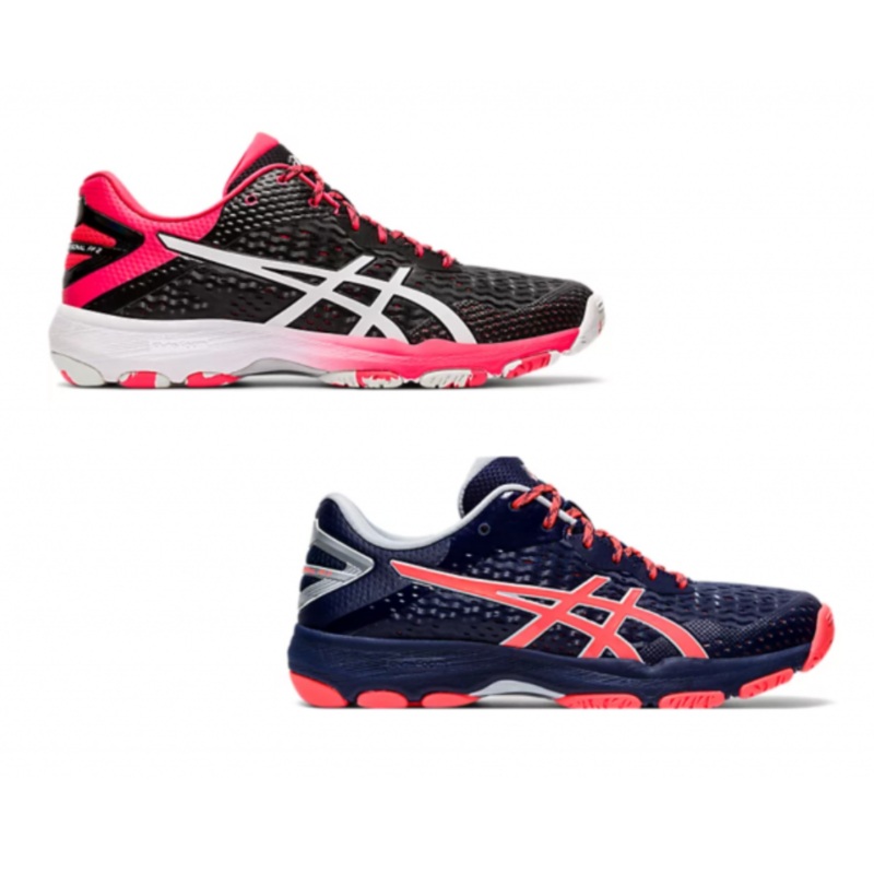 ASICS NETBURNER PROFESSIONAL FF2 NETBALL SHOE 5 Peacoat/Flash Coral