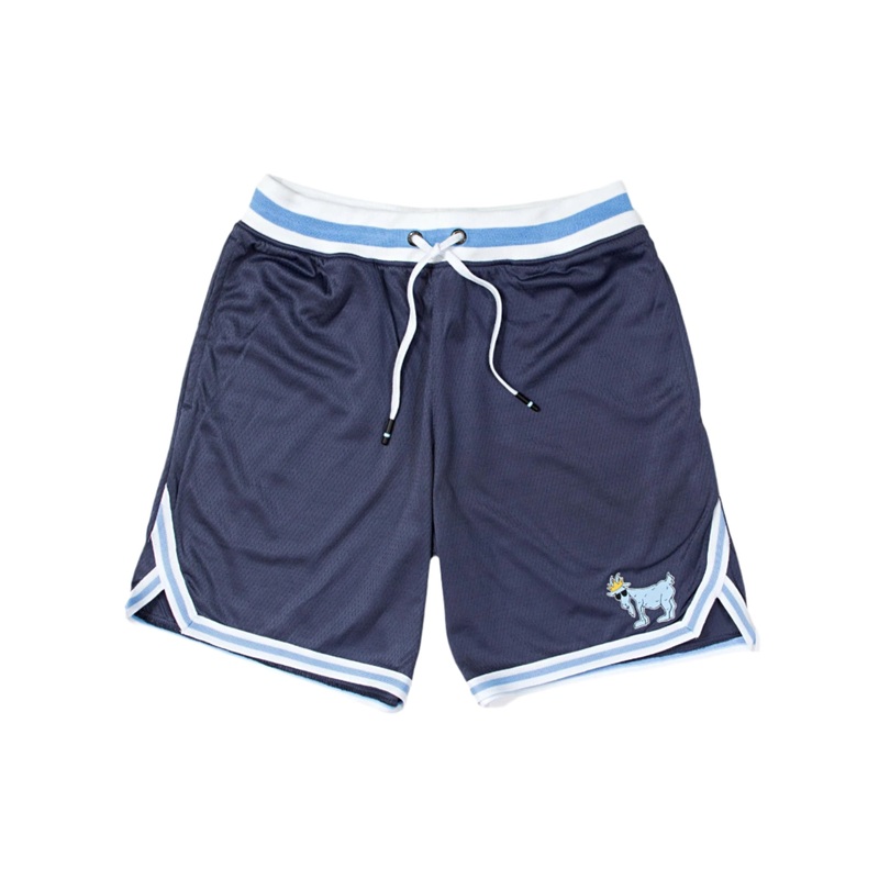 Goat USA Men’s OG Mesh Shorts Navy Small