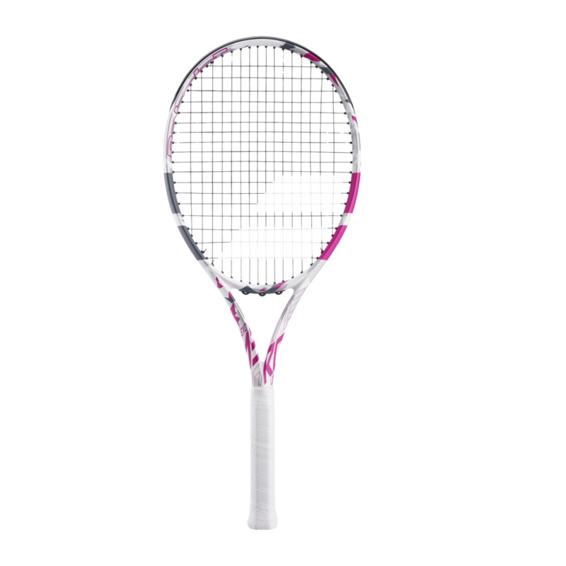 Babolat Evo Aero Lite 100in Tennis Racket 260g – Strung – Pink Pink G0
