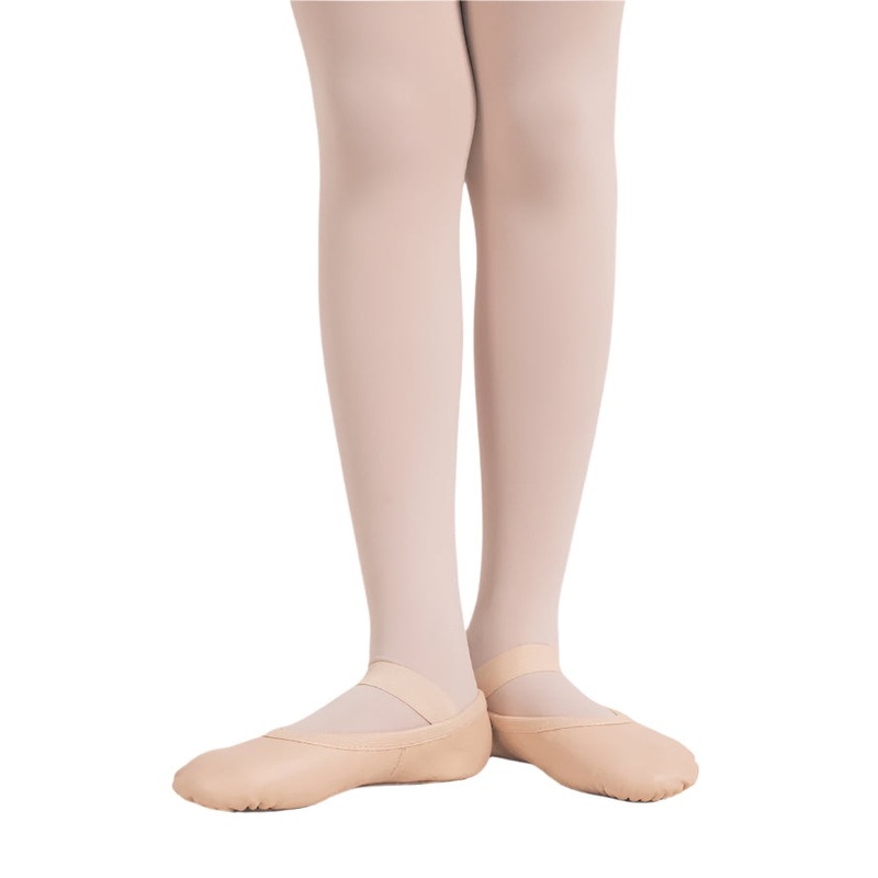 Bloch Arise II Leather Ballet Shoes Junior C-Width – Pink Pink 1