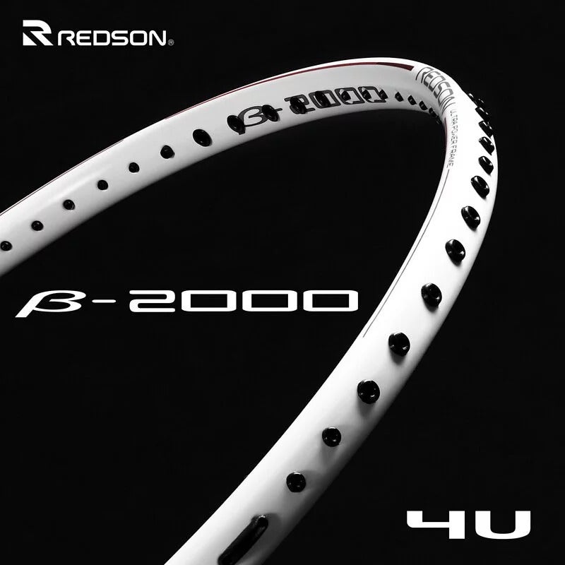 Redson -2000 Badminton Racket [White/Red]