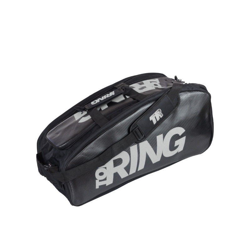 Top Ring Black Beach Tennis Paddle Multisport Medium Bag