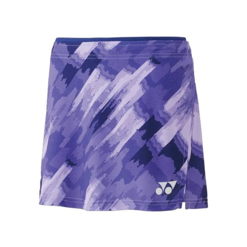 YONEX 2024 China National Team Womens Skirt (With Inner Shorts) 26130 Mist Purple ASIA M / US XS / UK S /JP M