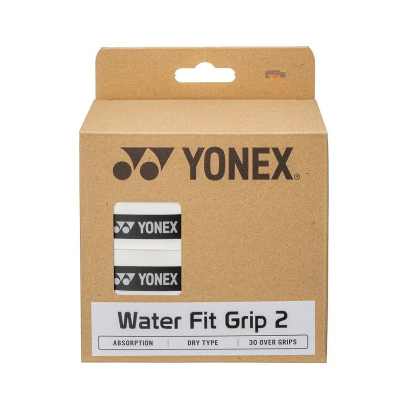 YONEX Water Fit Grap 2 (30 Wraps) AC150-30 – White