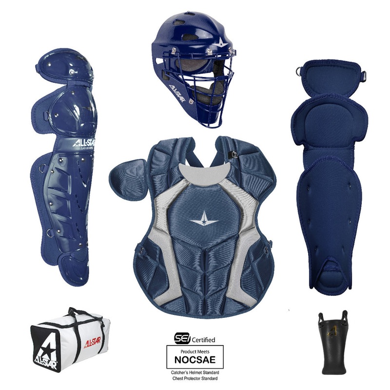 All Star Players Series Catchers Kit Ages 9-12 Navy