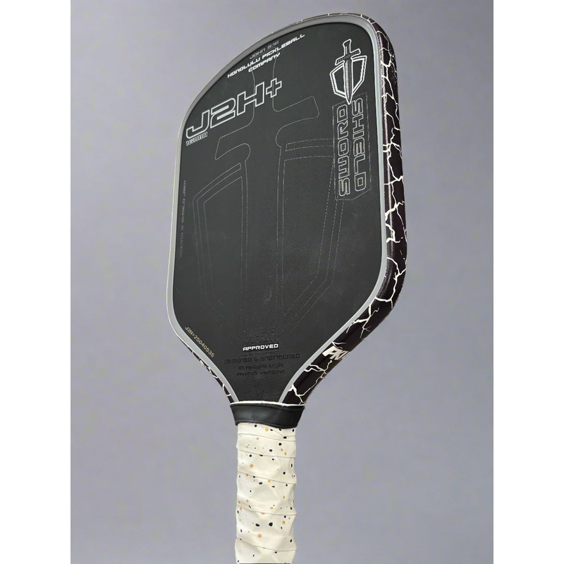 Custom HONOLULU Pickleball Company Sword & Shield J2H+  – White Magma