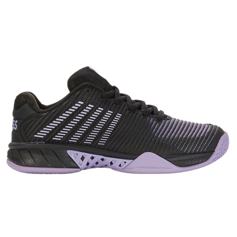 K-Swiss Hypercourt Express 2 Women’s Tennis Shoe (Black/Purple)