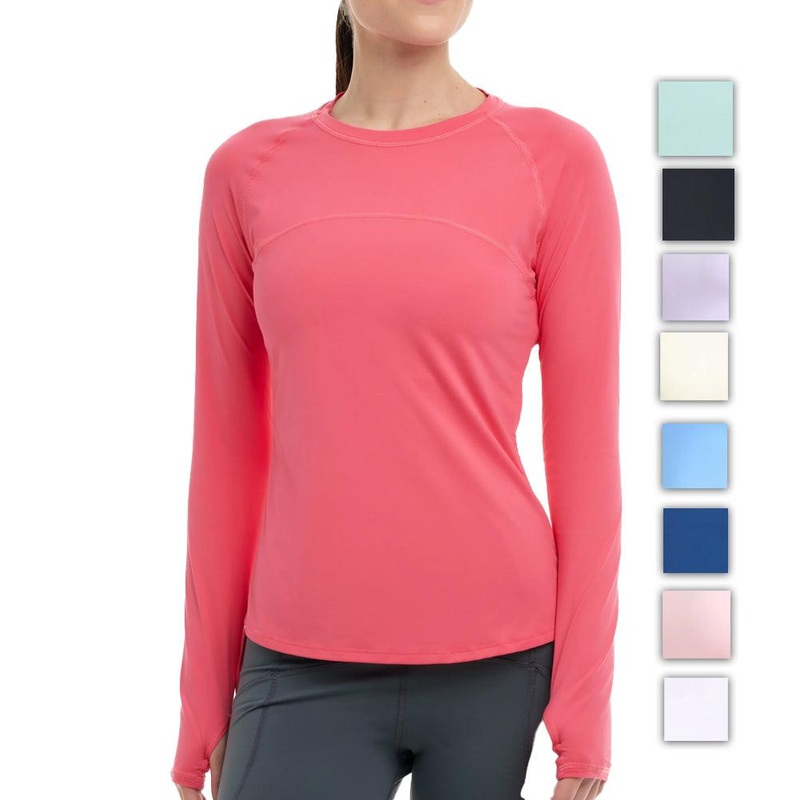 Women`s Drawstring Long Sleeve Tennis Crew