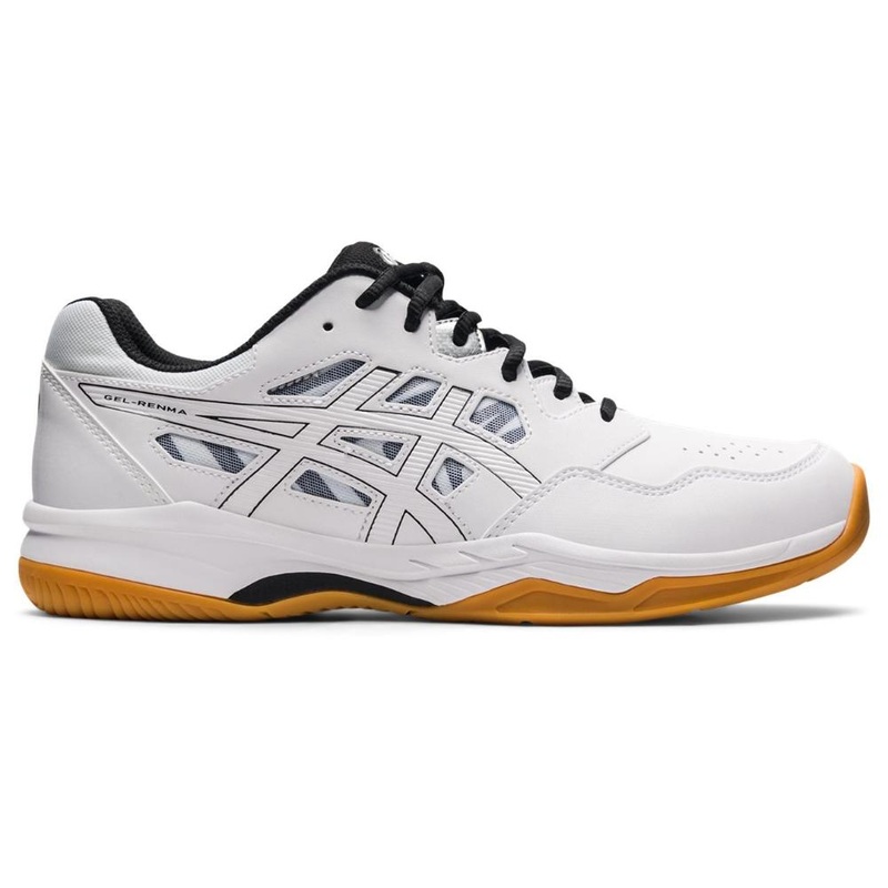 Asics Gel Renma Men’s Indoor Court Shoe (White/Black)