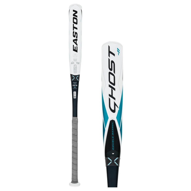 Easton 2023 Ghost Double Barrell Fastpitch Softball Bat (-10) 30″/19 oz.