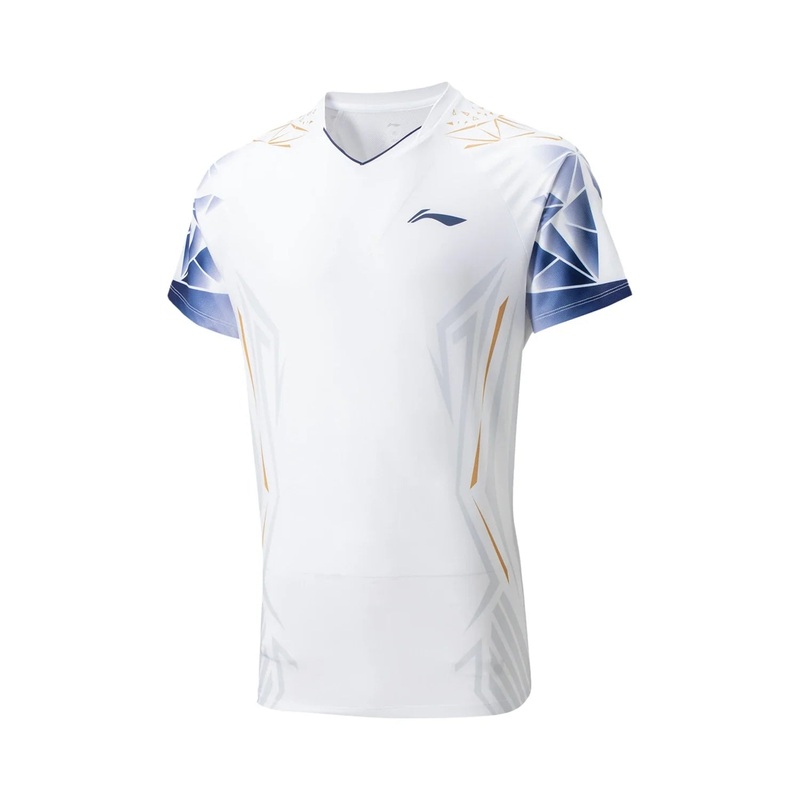 Li-Ning Badminton Competition T-Shirt Unisex – White White S