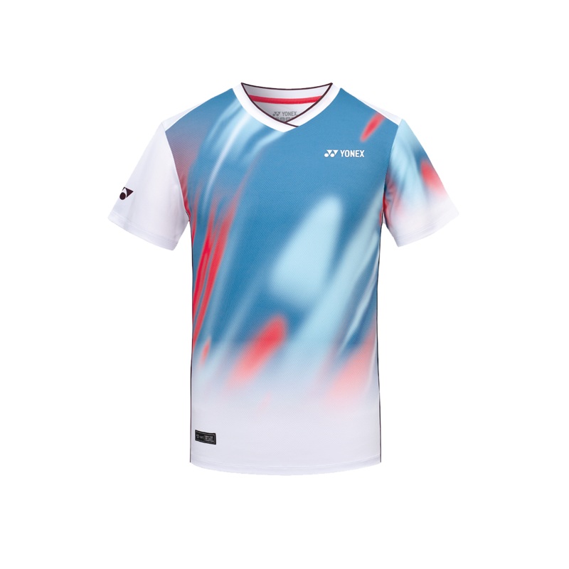 YONEX Men’s Game Shirt 251TS007M EMERALD 95(M)