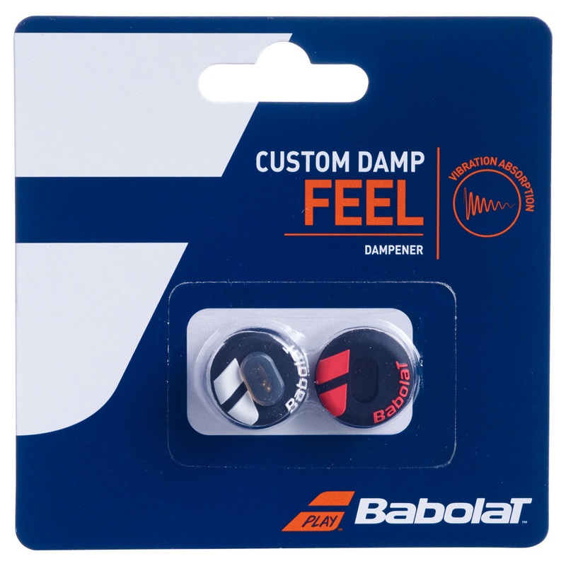 Babolat Custom Damp X2 700040 Twin Pack WHITE/BLUE