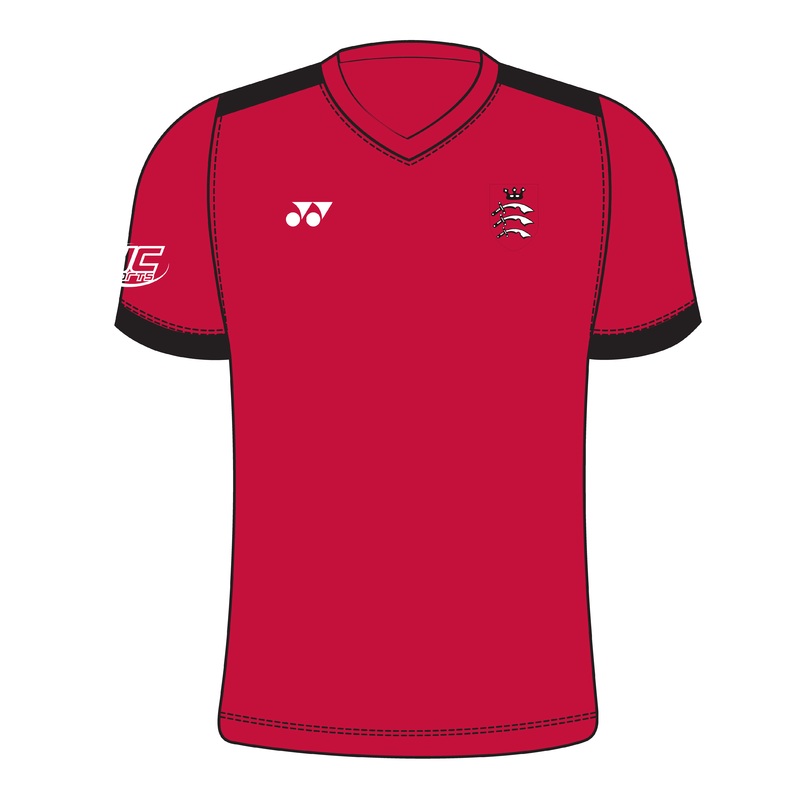 Middlesex T005 Charge V-Neck Womens XS RED/BLACK