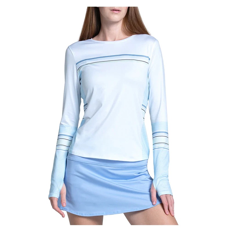 Women`s Accelerate Long Sleeve Tennis Top Astro