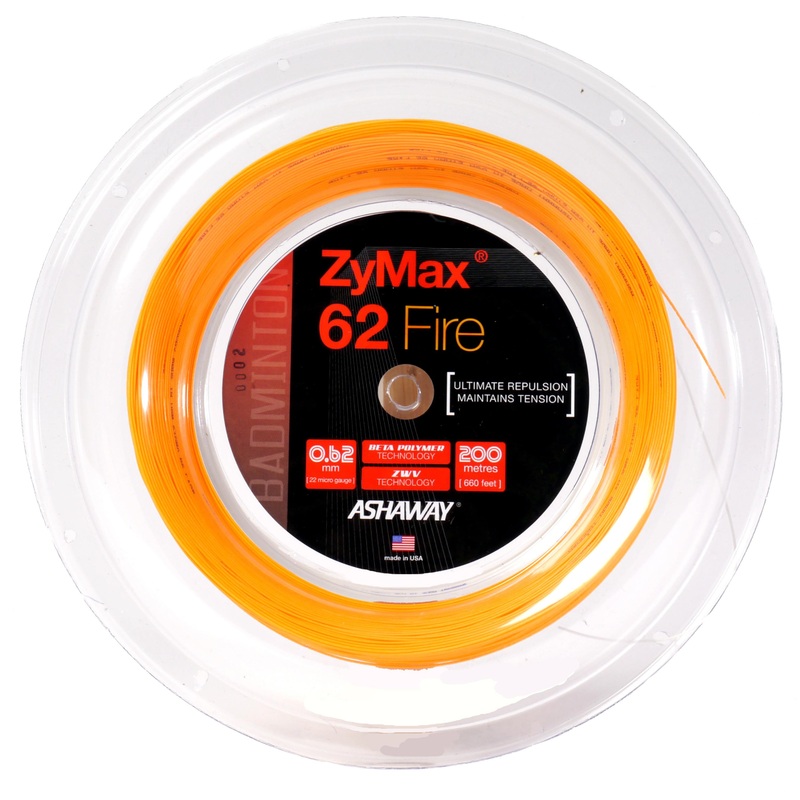 Ashaway ZyMax 62 Fire Reel White