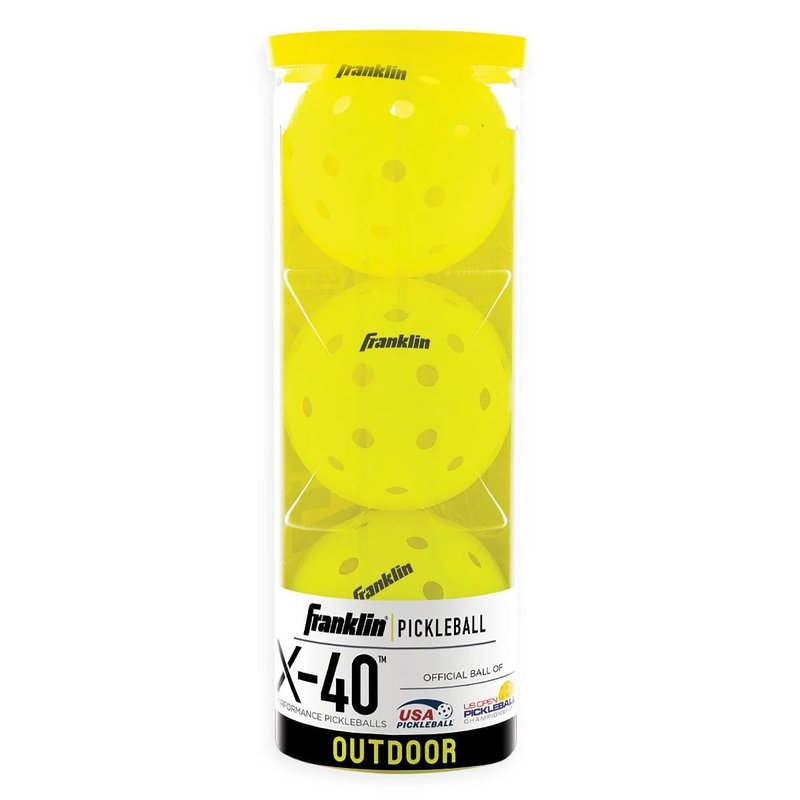 Franklin X-40 Outdoor Pickleballs – 3 pack