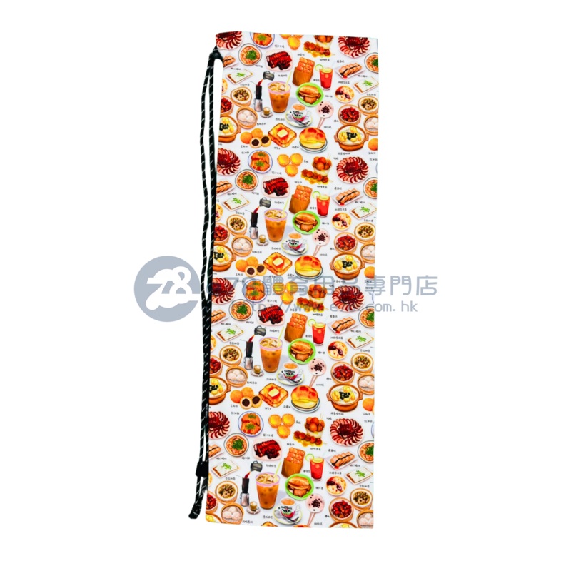 Handmade Water Resistant Racket Case (Hong Kong Breakfast 530) Hong Kong Breakfast 530